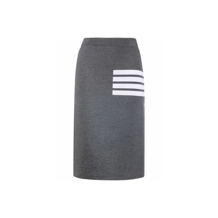 THOM BROWNE· Casual Long Skirt Women's Gray-0