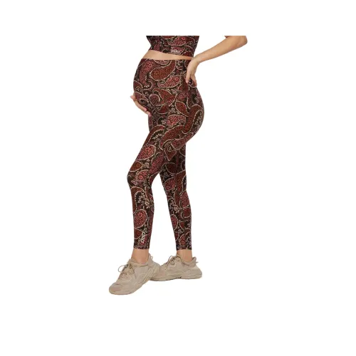 LORNA JANE Boheme Phone Pocket Maternity Ankle Leggings Women's Patterned Color