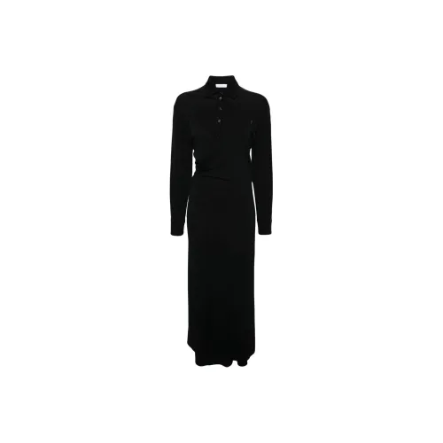 Paco Rabanne Ruched Straight Hem Wrap Dress