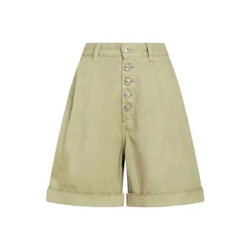 ETRO Chevron High-Waist Bermuda Shorts