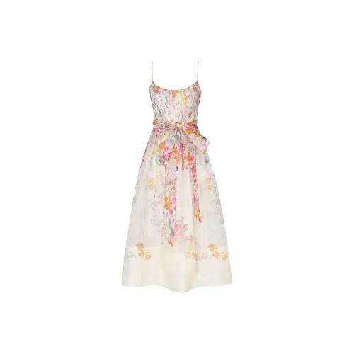 Zimmermann Natura Corset Midi Dress