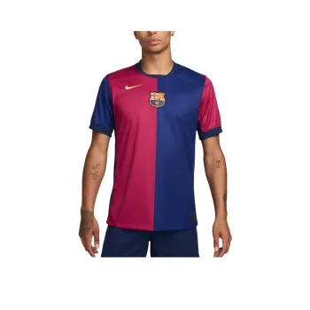 Nike Dri Fit F.C. Barcelona 2024/25 Soccer Jersey Men's Dark Royal Blue/Midnight Marine Blue/Noble Red/Club Gold
