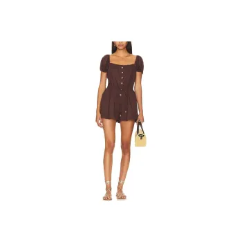FREE PEOPLE Jumpsuit Women's Brown