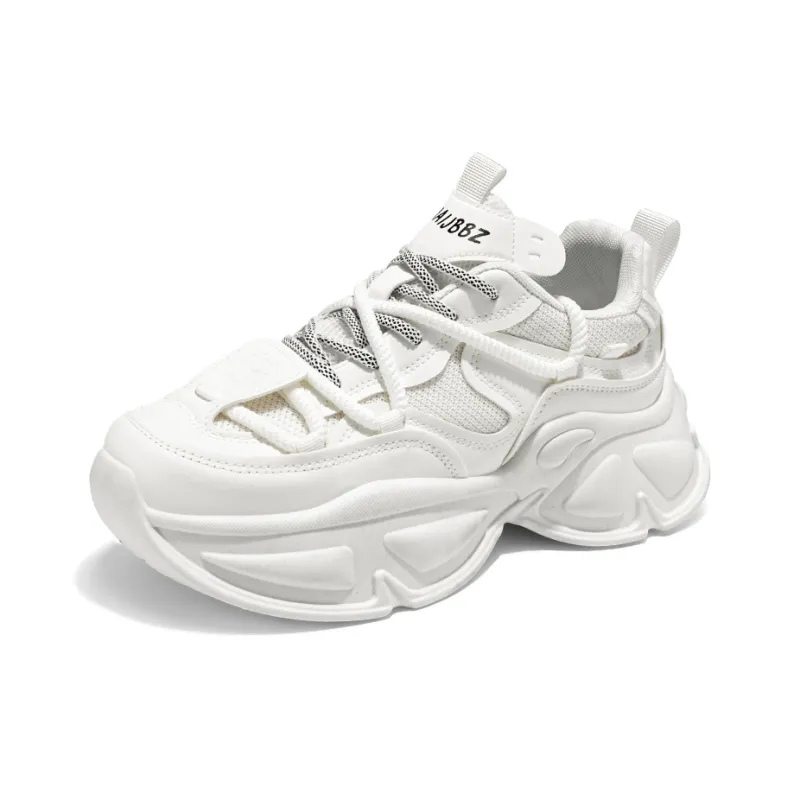 HACKBUTEER Low Top Chunky Sneakers Men's Box Included-2