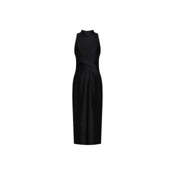 THE SEA LIFE Sleeveless Dress Women's Black Mage
