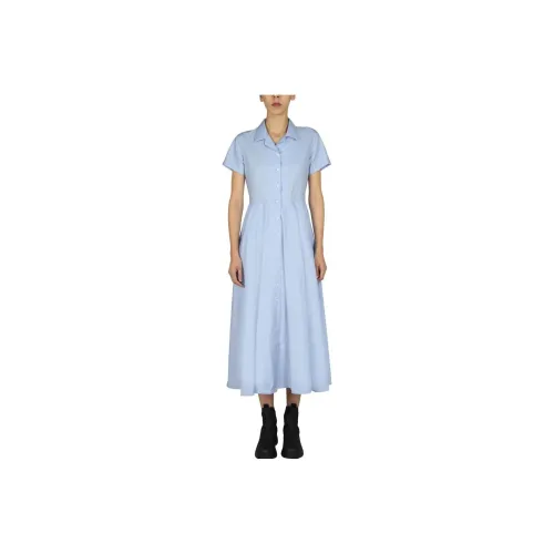 ASPESI Short-Sleeved Dresses Women's Blue
