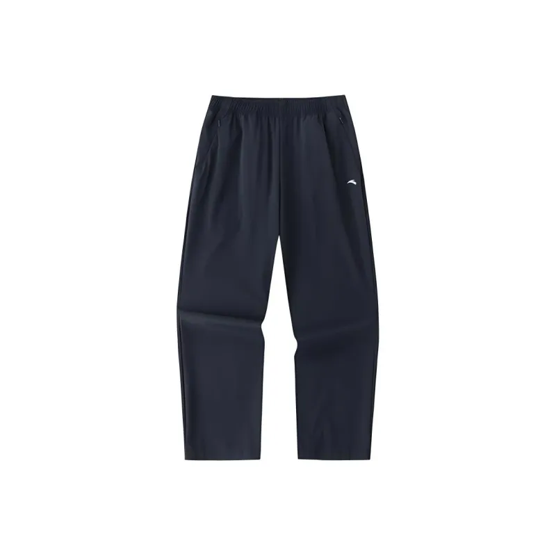 Anta Variety Training Collection Knitted Sweatpants Women's Basic Black-0