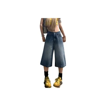 Kazakhstan Denim Shorts Women's Blue