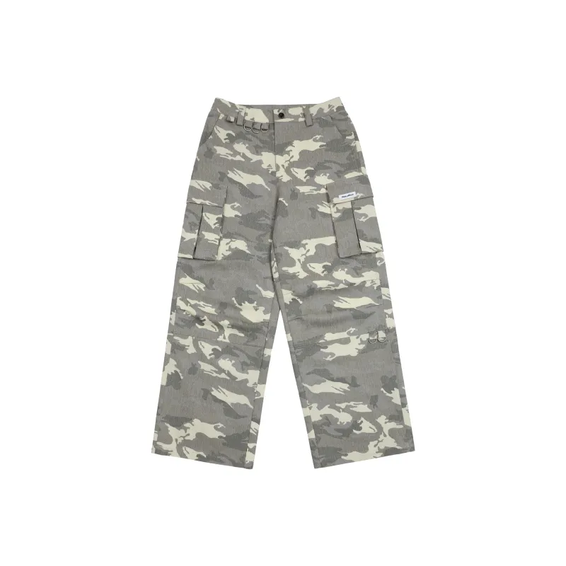 JIKOO Cargo Pants Women's Camouflage-0