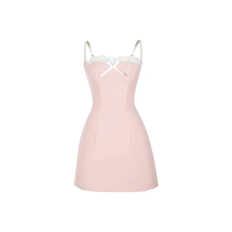 JOSR Slip Dresses Women's Pink-0