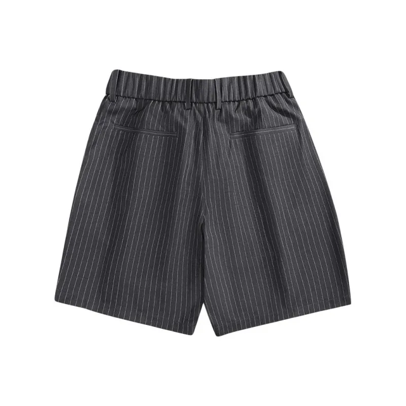 Dance With Wolves Casual Shorts Men's Dark Gray-1