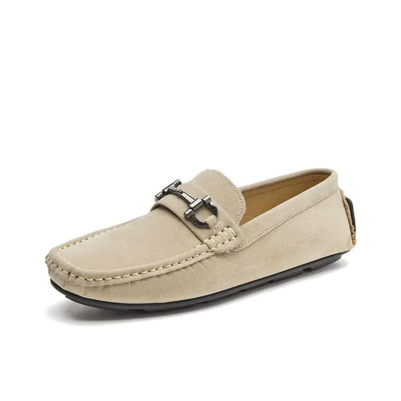 King Jinmai Men's Casual Shoes Men Low Top Black/Brown/Ecru-10