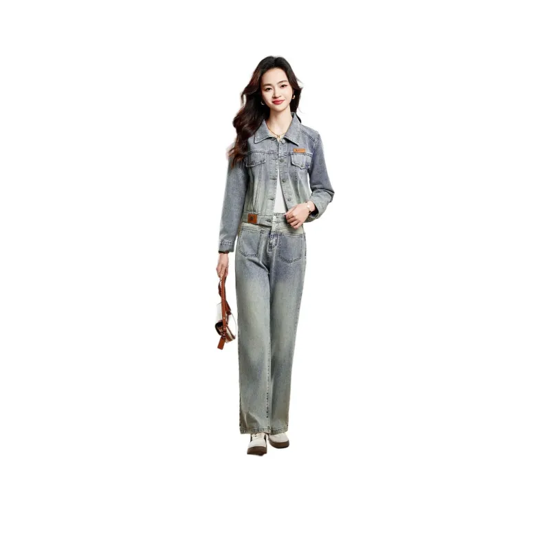 Fele.d Casual Suit Women's Light Blue-0