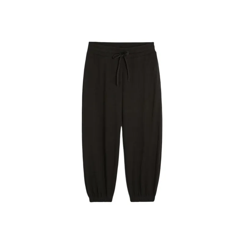 Hollister Knitted Sports Pants Women's Black-0