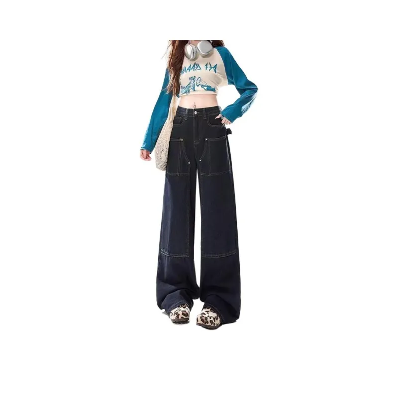 The New Age Family Jeans Women's Dark Blue-0