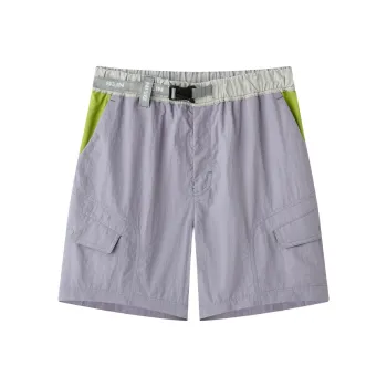 Bein Space Casual Shorts Women's Twilight Mountain Purple