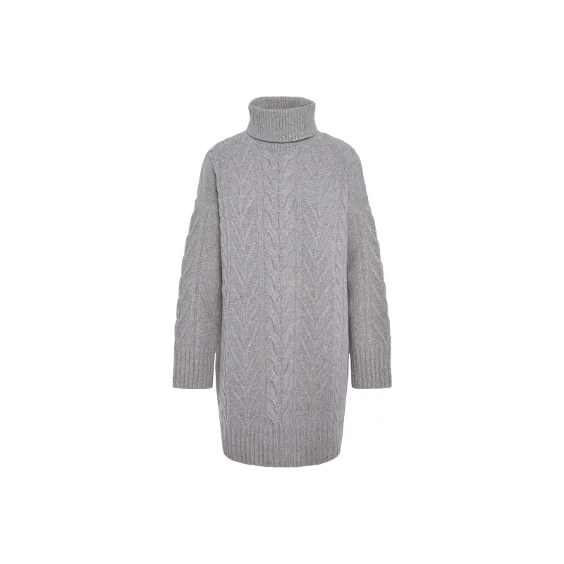 BARBOUR Beatrix FW24 Long-Sleeved Dresses Women's Gray-0