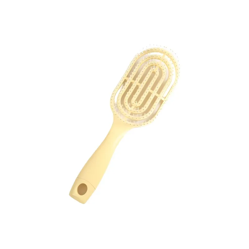 ZHENZI Macaron Color Rib Comb Air Cushion Volumizing Comb Massage Comb High Hairline Dry And Wet Dual Use-5