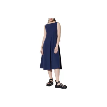 UNIQLO Sleeveless Dress Women's Navy Blue