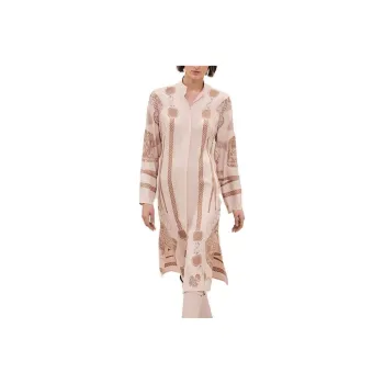 HERMES Long Sleeved Dresses Women's Multicolor