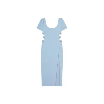 Self portrait Short Sleeved Dresses Women's Misty Blue