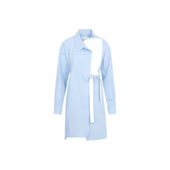 Sacai Poplin Dress 'Light Blue'