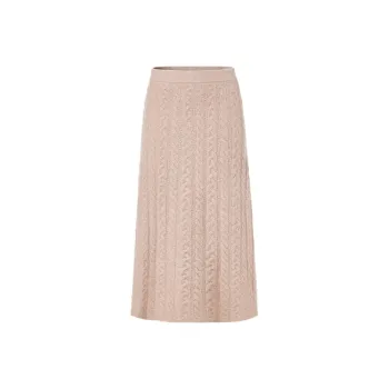 TAMMY TANGS Knit Long Skirts Women's Orange