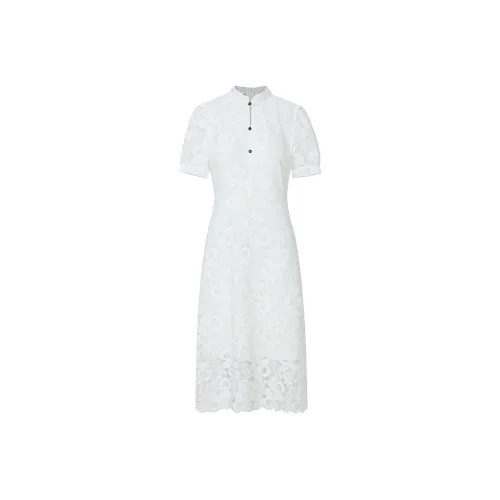 Firststation Short Sleeved Dress Women's White