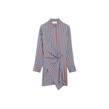 Vanessa Bruno Long Sleeved Dress Women's Blue