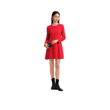 Blood Glitter Long-Sleeved Dresses Women's