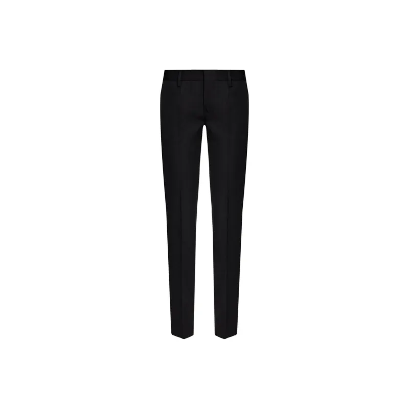 DSQUARED 2 Logo-Plaque Tailored Trousers-0