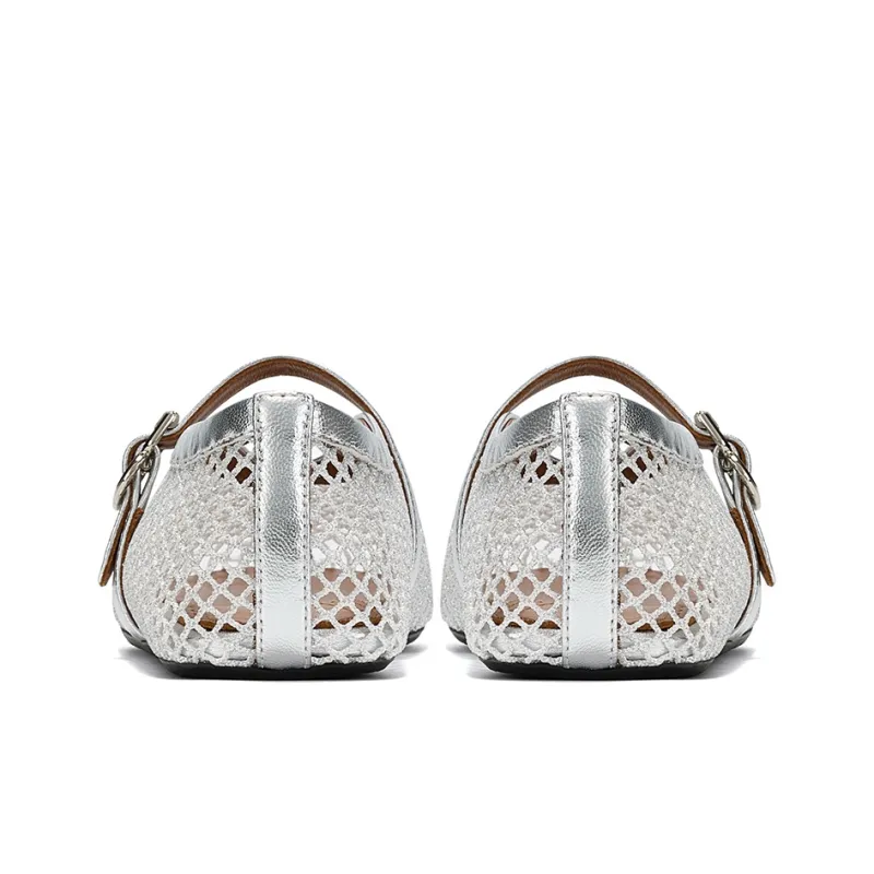 GG CC Casual Woven Unlined Shoes Women's-11