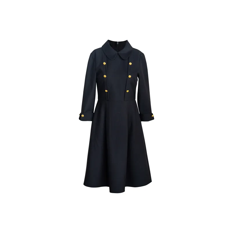 ROEYSHOUSE Long Sleeved Dress Women's Black-0