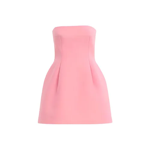 MARNI Strapless Flared Mini Dress