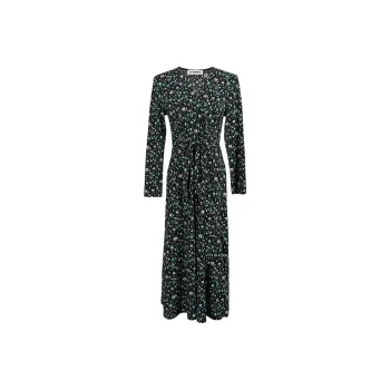MISSSHINE Long Sleeved Dresses Women's Green
