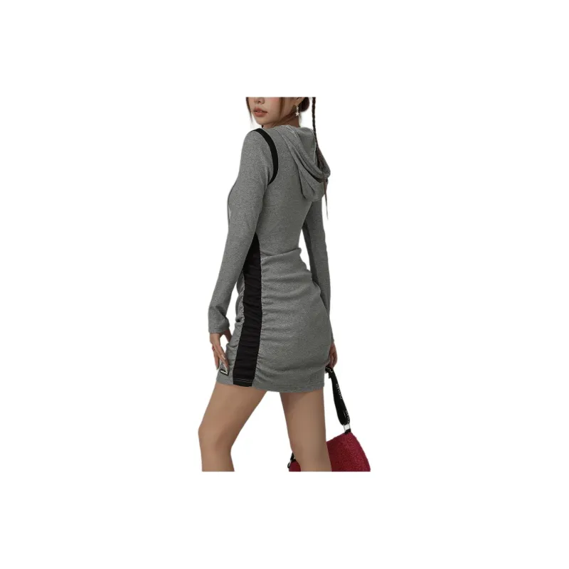 CHUU Long Sleeved Dresses Women's Gray-0