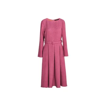 ROEYSHOUSE Long Sleeved Dresses Women's Rose Red