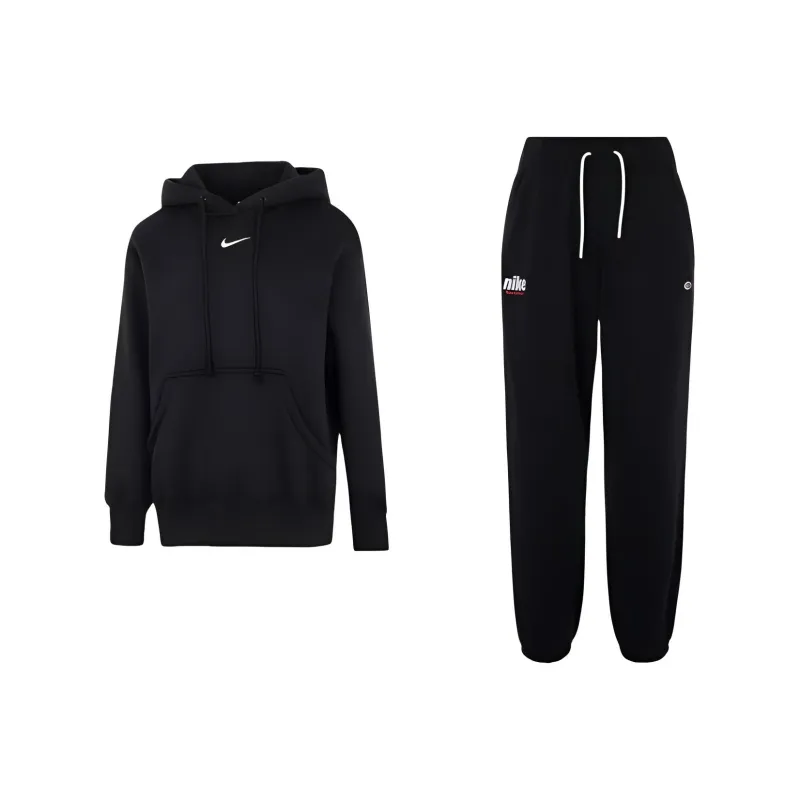 Nike Sweatshirt Set Women's Black-0