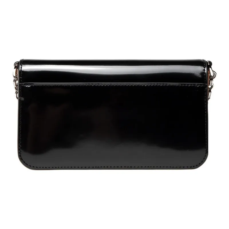 Furla Faux Leather Crossbody Bag, Shoulder Bag Women's Black-3