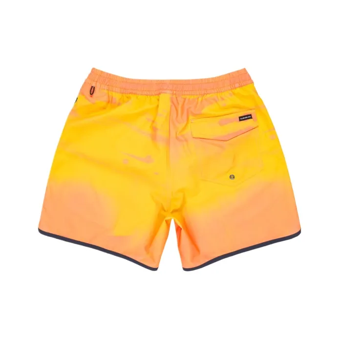 Quiksilver Surfsilk Scallop Swimming Shorts Men's Yellow-2