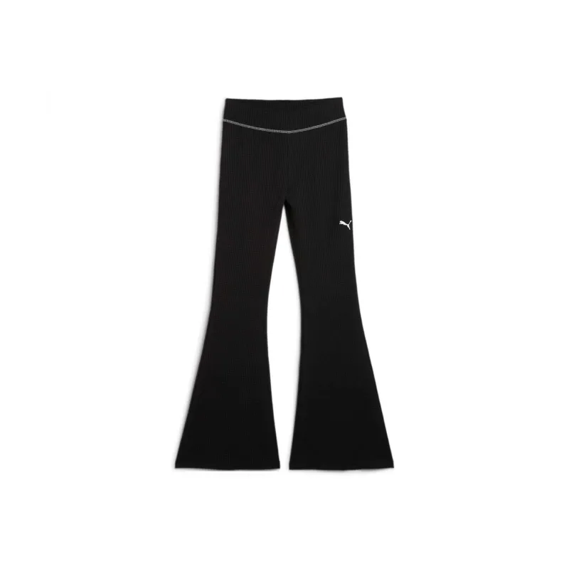 PUMA Leggings Acampanados Dare To Textured Para Mujer-0