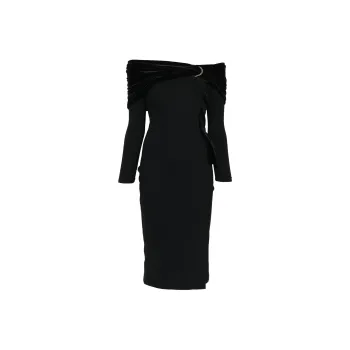 CHIARA BONI La Petite Robe Panelled design Midi Dress