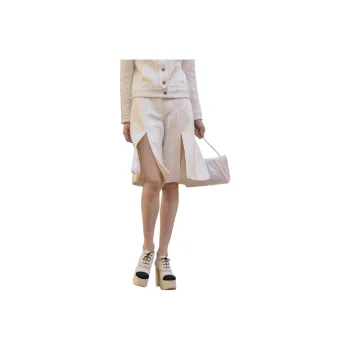 CHANEL 25S Casual Shorts Women's White
