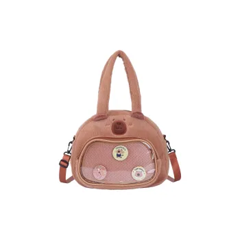 TOUTSEUL YOLO Plush Shoulder Bag Women's Brown