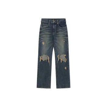 WE11DONE Distressed Jeans