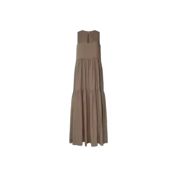 FRAME Sleeveless Dress Women's Brown
