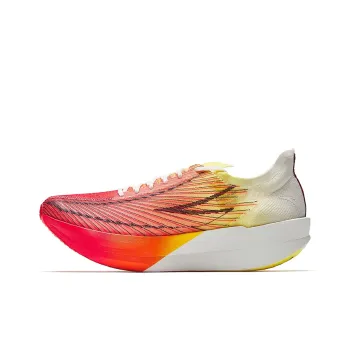 Anta C202 G9 Anti Slip Wear Resistant Low Top Casual Running Shoes Men's Red Yellow White