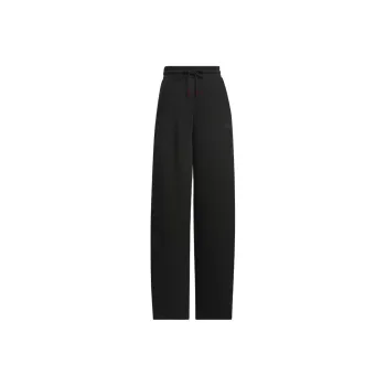 Adidas Knitted Sports Pants Women's Black