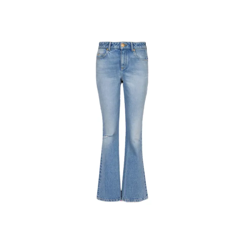 BALMAIN Flared Denim Jeans-0