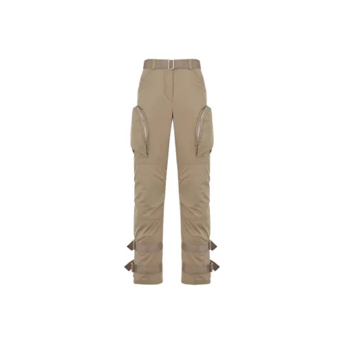 DIOR SS25 Cargo Pants Women's Khaki